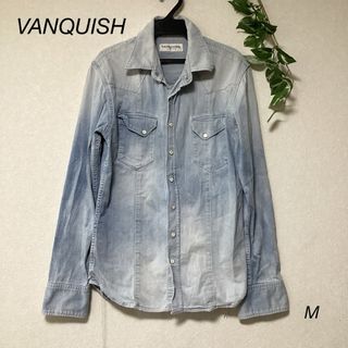 ヴァンキッシュ(VANQUISH)のVANQUISH デニムシャツ　sizeM(シャツ)