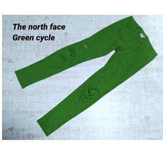 ザノースフェイス(THE NORTH FACE)のthe north face green cycle スパッツ　タイツ　レギンス(レギンス/スパッツ)