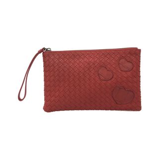 ボッテガヴェネタ(Bottega Veneta)の美品 ボッテガベネタ ポーチ イントレチャート レディース(ポーチ)