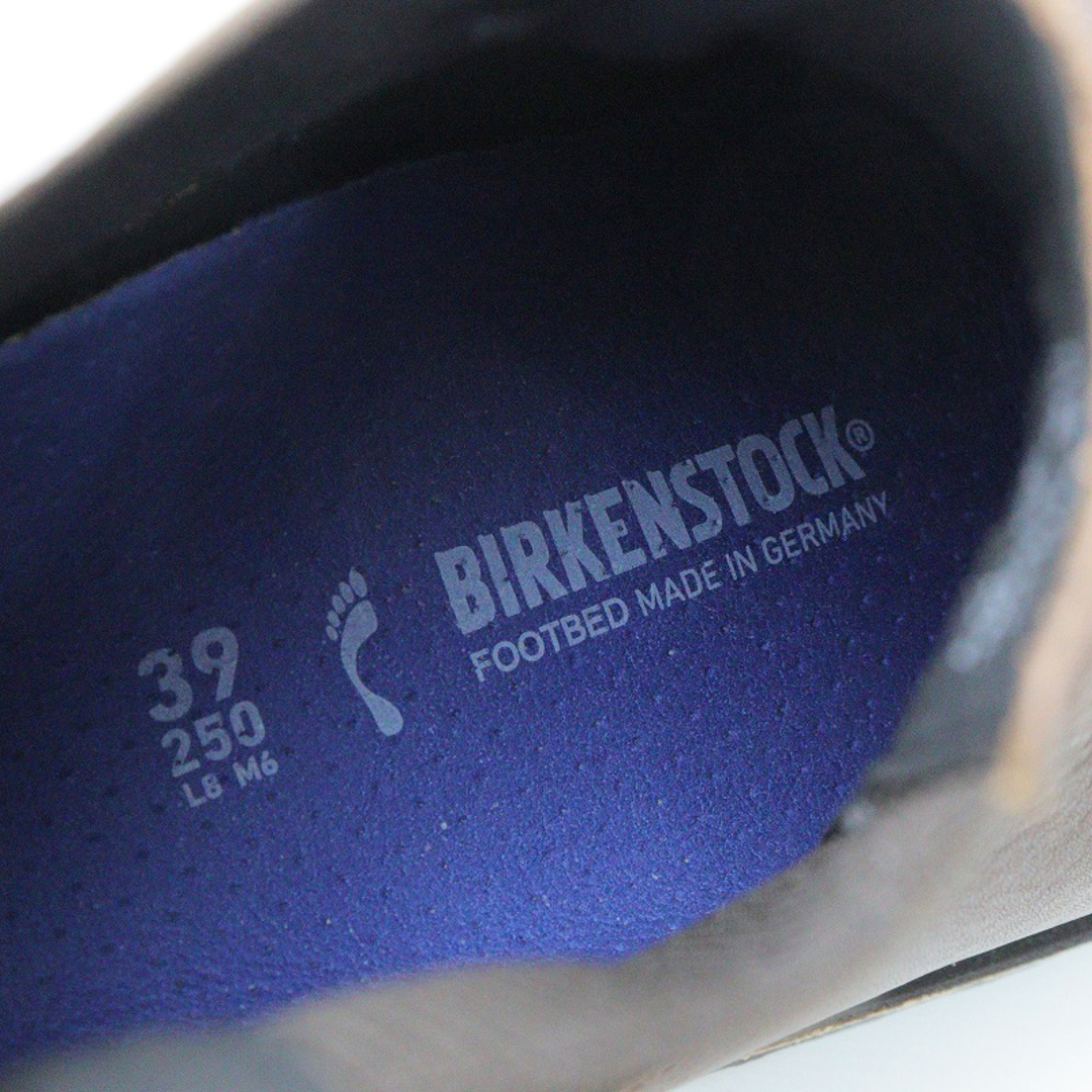 BIRKENSTOCK(ビルケンシュトック)の美品 ビルケンシュトック BIRKENSTOCK Highwood Slip On レザーチェルシーブーツ 25cm/チョコレート ブラウン ナロー幅【2400013760157】 レディースの靴/シューズ(ブーツ)の商品写真