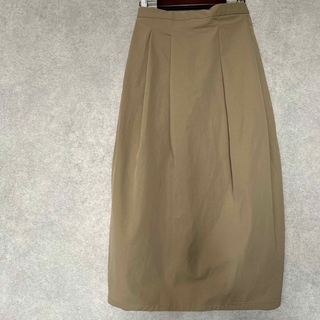 ムジルシリョウヒン(MUJI (無印良品))の無印良品　ベージュ　スカート　バルーン(ロングスカート)