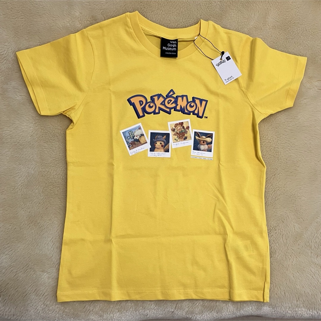 ポケモン(ポケモン)の新品入手困難⭐︎ポケモン⭐︎ゴッホTシャツ⭐︎ピカチュウ ⭐︎レア キッズ/ベビー/マタニティのキッズ服男の子用(90cm~)(Tシャツ/カットソー)の商品写真