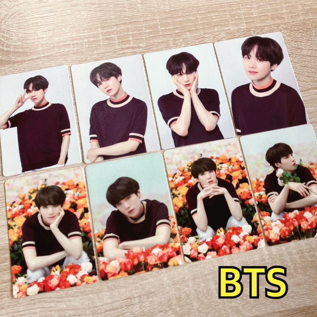 BTS love your self WORLD TOUR ミニフォト シュガ エンタメ/ホビーのタレントグッズ(アイドルグッズ)の商品写真