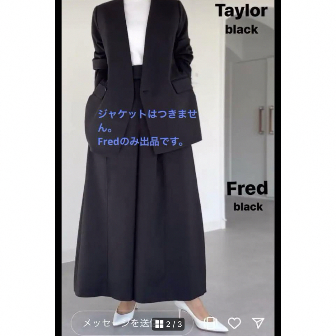 Drawer(ドゥロワー)の【新品未使用】SHE Tokyo Fred black 36 シートーキョー レディースのスカート(その他)の商品写真