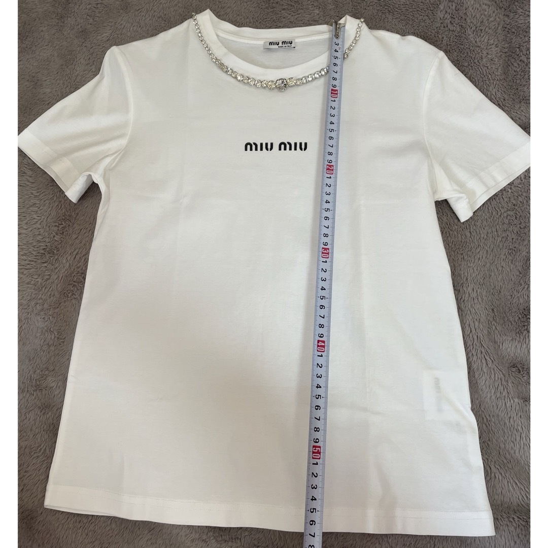 miumiu(ミュウミュウ)のmiu miu tshirt レディースのトップス(Tシャツ(半袖/袖なし))の商品写真