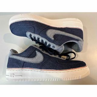 ナイキ(NIKE)の3×1 × NIKE AIR FORCE 1 07 PRM DENIM US9(スニーカー)