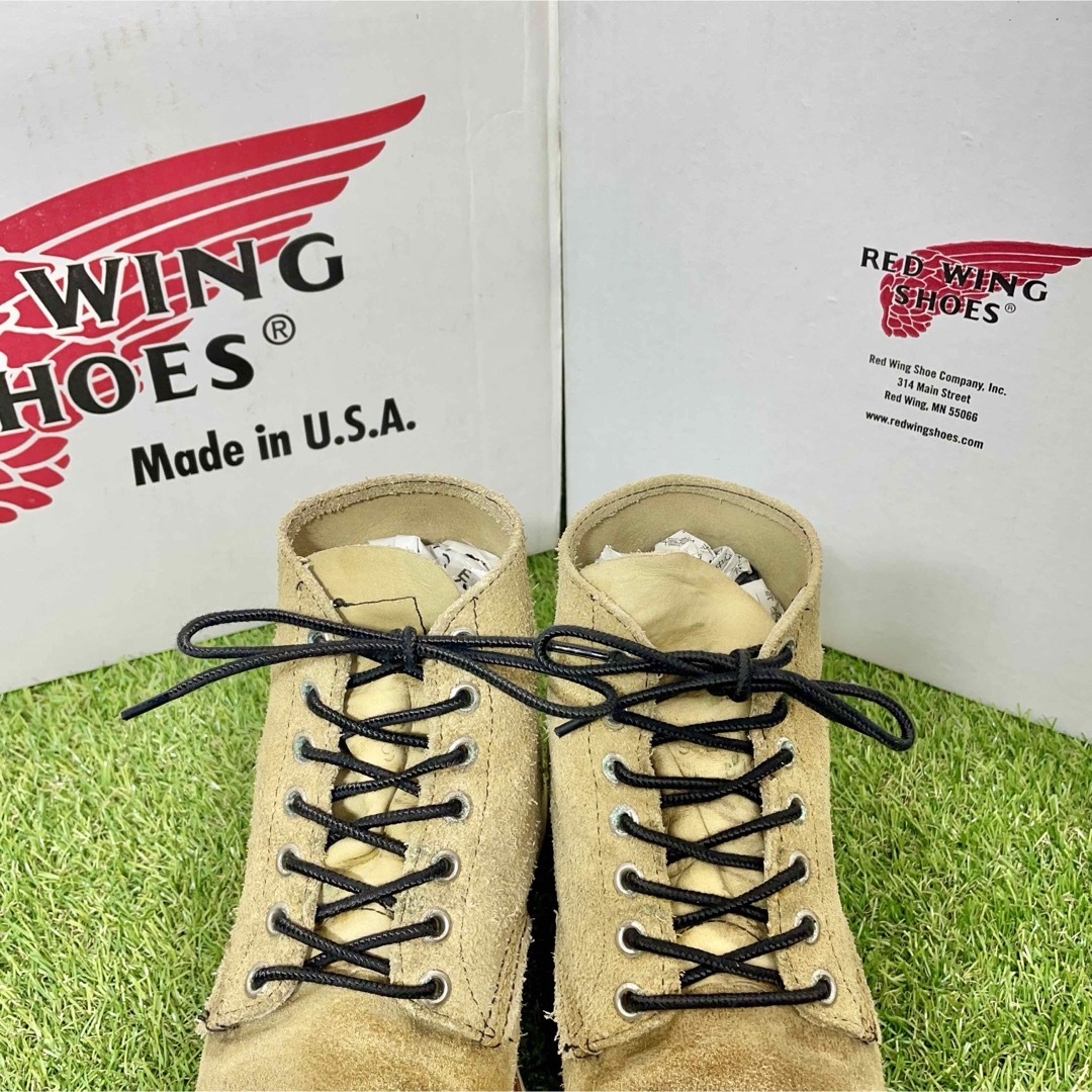 REDWING(レッドウィング)の【安心品質0284】犬タグ☆レッドウイングREDWING5.5E送料 メンズの靴/シューズ(ブーツ)の商品写真