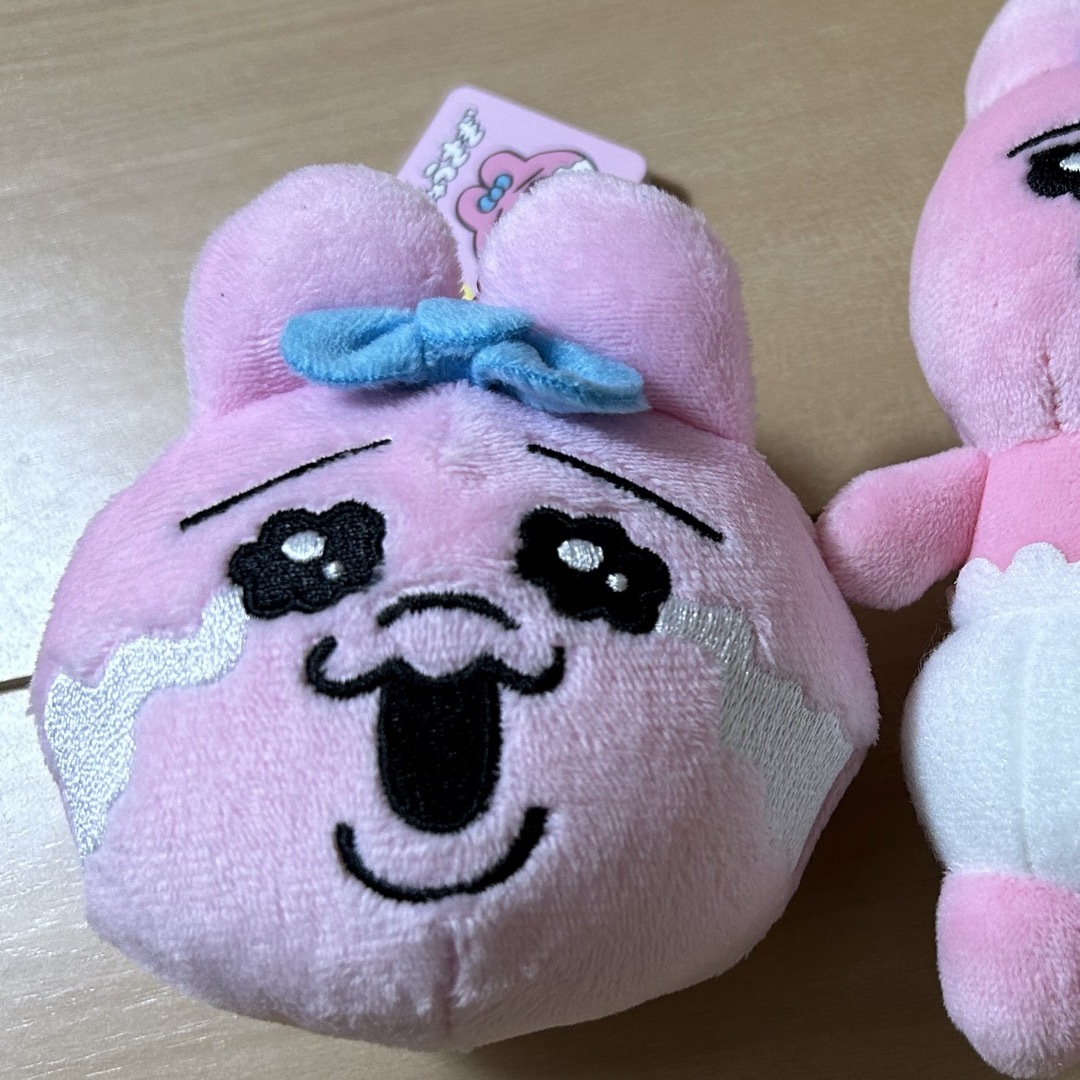 うさぎ 紫 ぬいぐるみ キーホルダー ウサギ ほころびる うさぎ 紫 ぬいぐるみ キーホルダー ウサギ ほころびる