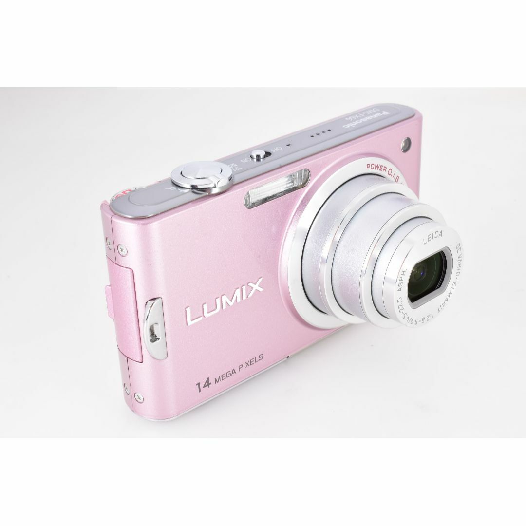 Panasonic(パナソニック)の【❄手振れ補正搭載❄】パナソニック LUMIX DMC-FX66 付属品多数  スマホ/家電/カメラのカメラ(コンパクトデジタルカメラ)の商品写真