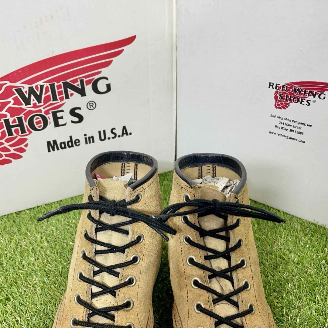 REDWING(レッドウィング)の【安心品質0285】廃盤レッドウイング旧タグREDWINGブーツ7.5E送料込 メンズの靴/シューズ(ブーツ)の商品写真