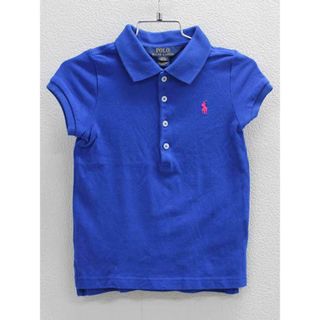 ラルフローレン(Ralph Lauren)の▽ラルフローレン/Ralph Lauren▽110cm 半袖ポロシャツ ブルー【中古】子供服 キッズ kids 女の子 夏 507032 tops(その他)