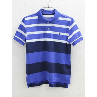 ラルフローレン(Ralph Lauren)の▽ラルフローレン/Ralph Lauren▽110cm 半袖ポロシャツ ブルー×紺系【中古】子供服 キッズ kids 男の子 夏 507032 tops(その他)