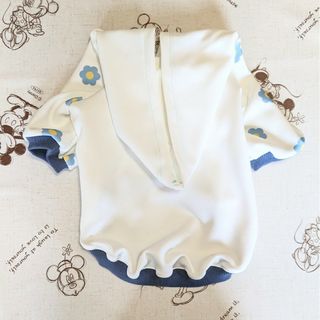 ★ハンドメイド/犬服　ダンボールニット 　春物パーカー　フレブル/パグM【G】★(ペット服/アクセサリー)