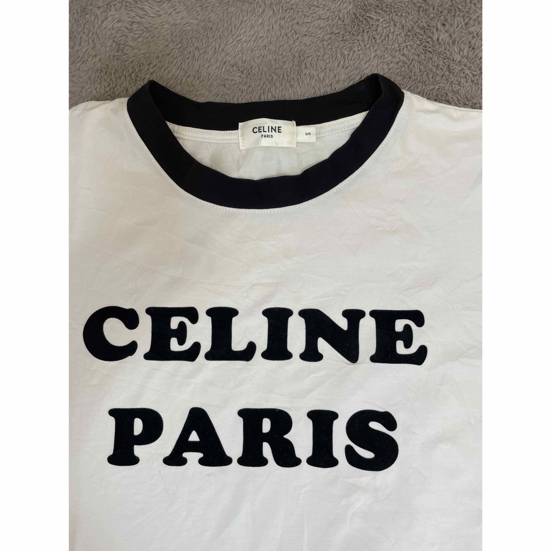 celine(セリーヌ)のセリーヌ パリ Tシャツ S レディースのトップス(Tシャツ(半袖/袖なし))の商品写真