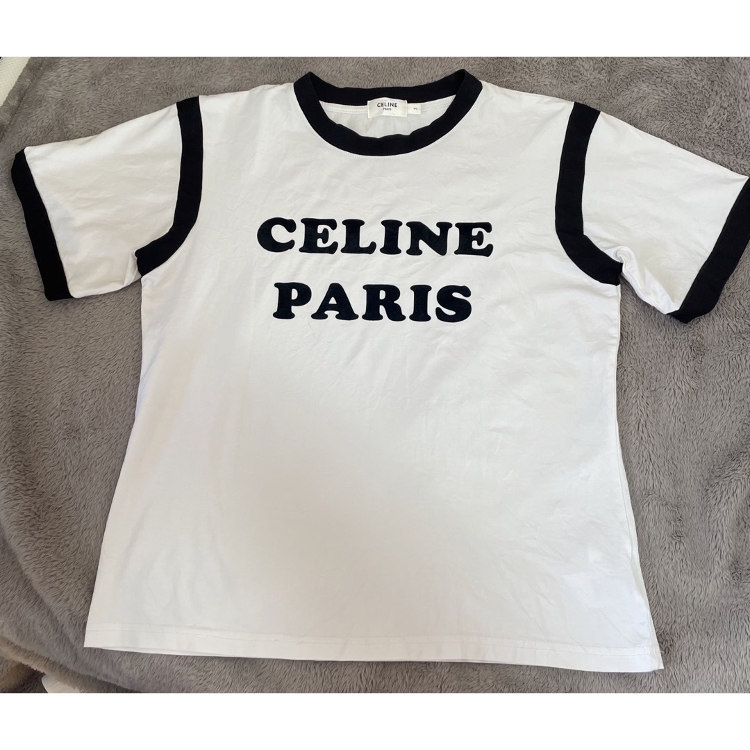 celine(セリーヌ)のセリーヌ パリ Tシャツ S レディースのトップス(Tシャツ(半袖/袖なし))の商品写真