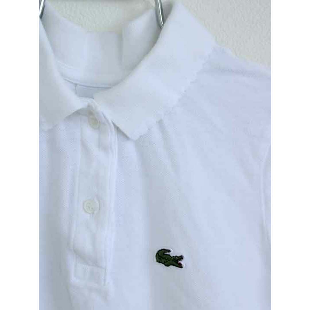 LACOSTE(ラコステ)の†ラコステ/LACOSTE† 116cm(6) 半袖ポロシャツ 白【中古】子供服 キッズ kids 女の子 夏 326032 tops キッズ/ベビー/マタニティのベビー服(~85cm)(その他)の商品写真