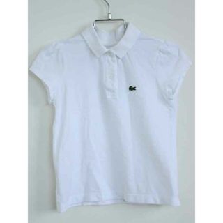 ラコステ(LACOSTE)の†ラコステ/LACOSTE† 116cm(6) 半袖ポロシャツ 白【中古】子供服 キッズ kids 女の子 夏 326032 tops(その他)