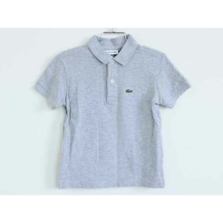 ラコステ(LACOSTE)の†ラコステ/LACOSTE† 116cm(6) 半袖ポロシャツ グレー【中古】子供服 キッズ kids 男の子 夏 326032 tops(その他)