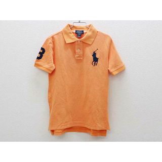 ラルフローレン(Ralph Lauren)の〓ラルフローレン/Ralph Lauren〓130cm 半袖ポロシャツ オレンジ【中古】子供服 キッズ kids 男の子 夏 916032 tops(その他)