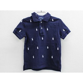 ▲ラルフローレン/Ralph Lauren▲100cm(3/3T) 半袖ポロシャツ 濃紺【中古】子供服 キッズ kids 男の子 夏 525032 tops