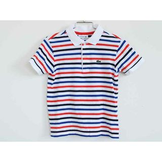 ラコステ(LACOSTE)の†ラコステ/LACOSTE† 116cm(6) 半袖ポロシャツ 白【中古】子供服 キッズ kids 男の子 夏 326032 tops(その他)