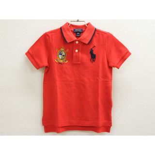 ラルフローレン(Ralph Lauren)の▲ラルフローレン/Ralph Lauren▲110cm(4/4T) 半袖ポロシャツ 赤 【中古】子供服 キッズ kids 男の子 夏 525032 tops(その他)