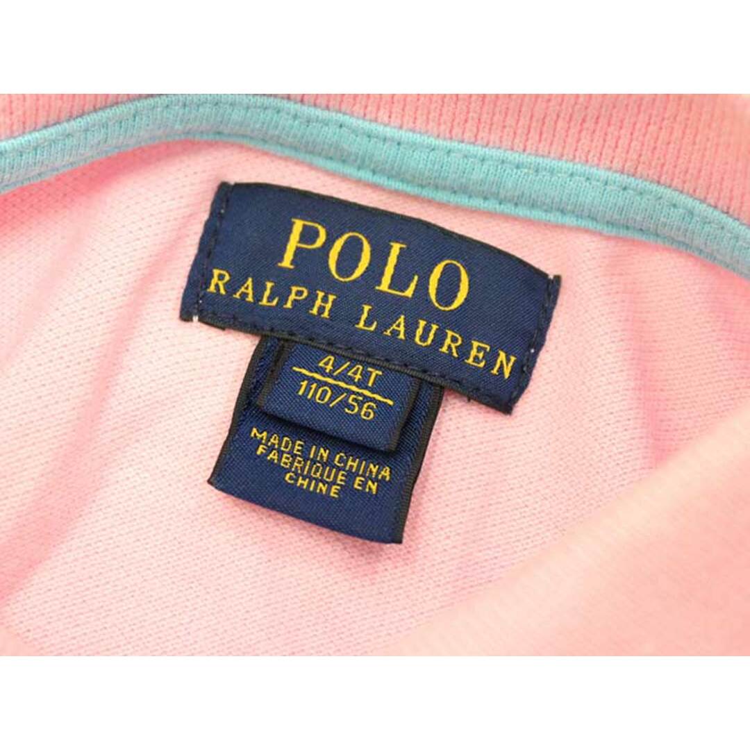 Ralph Lauren(ラルフローレン)の◇ラルフローレン/Ralph Lauren◇110cm 半袖ポロシャツ ピンク【中古】子供服 キッズ kids 女の子 夏 926032 tops キッズ/ベビー/マタニティのベビー服(~85cm)(その他)の商品写真