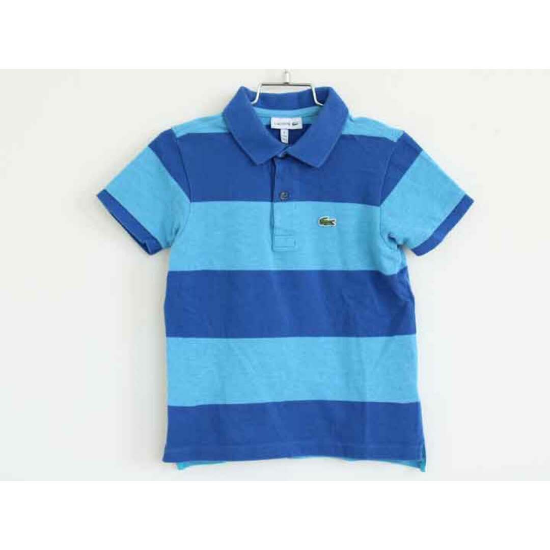 LACOSTE(ラコステ)の†ラコステ/LACOSTE† 116cm(6) 半袖ポロシャツ 青【中古】子供服 キッズ kids 男の子 夏 326032 tops キッズ/ベビー/マタニティのベビー服(~85cm)(その他)の商品写真