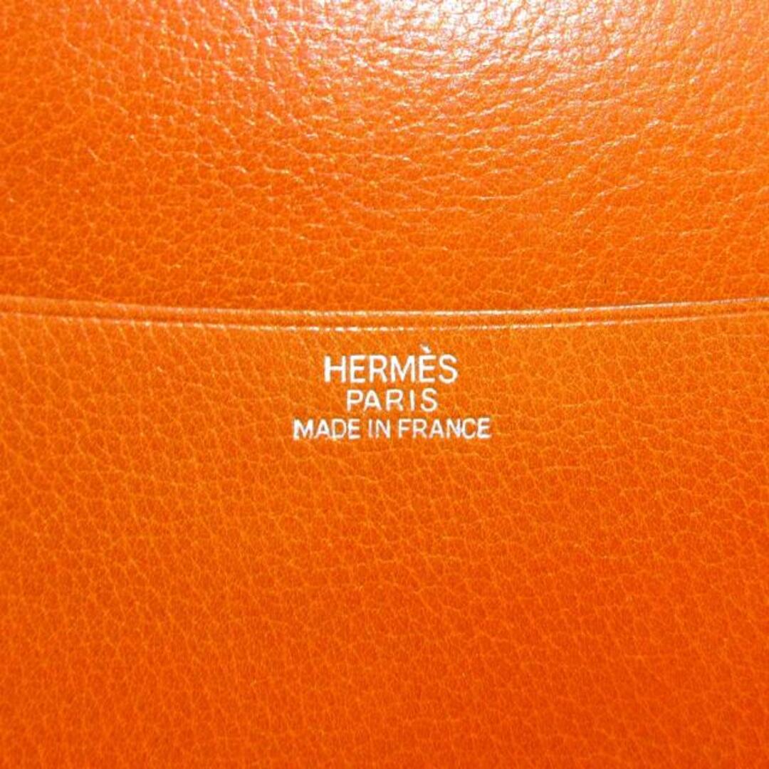 Hermes(エルメス)のHERMES(エルメス) 手帳 グローブトロッター オレンジ ヴァッシュ レディースのファッション小物(その他)の商品写真