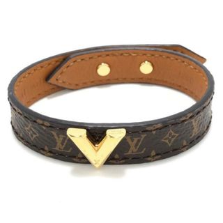 ルイヴィトン(LOUIS VUITTON)のLOUIS VUITTON(ルイヴィトン) ブレスレット モノグラム ブラスレエセンシャルV M6042F モノグラム･キャンバス -(ブレスレット/バングル)