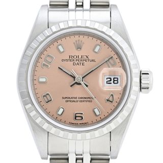 ロレックス(ROLEX)のロレックス オイスターパーペチュアル デイト 79240 自動巻き レディース 【中古】(腕時計)