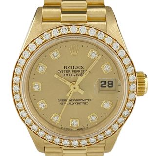 ロレックス(ROLEX)のロレックス デイトジャスト  69138G 自動巻き レディース 【中古】(腕時計)