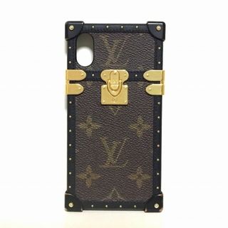 LOUIS VUITTON(ルイヴィトン) 携帯電話ケース モノグラム アイトランクIPHONEX&XS M62618 - iPhoneケース モノグラム･キャンバス