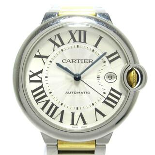 カルティエ(Cartier)のCartier(カルティエ) 腕時計 バロンブルーLM W69009Z3 メンズ SS×K18YG シルバー(その他)
