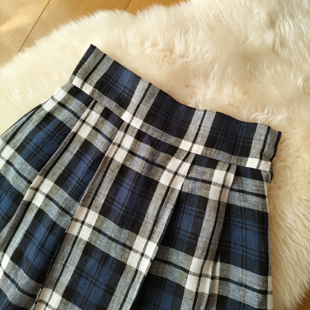 O'NEIL of DUBLIN(オニールオブダブリン)のオニールオブダブリン♡GB8♡リネンタックマキシスカート レディースのスカート(ロングスカート)の商品写真