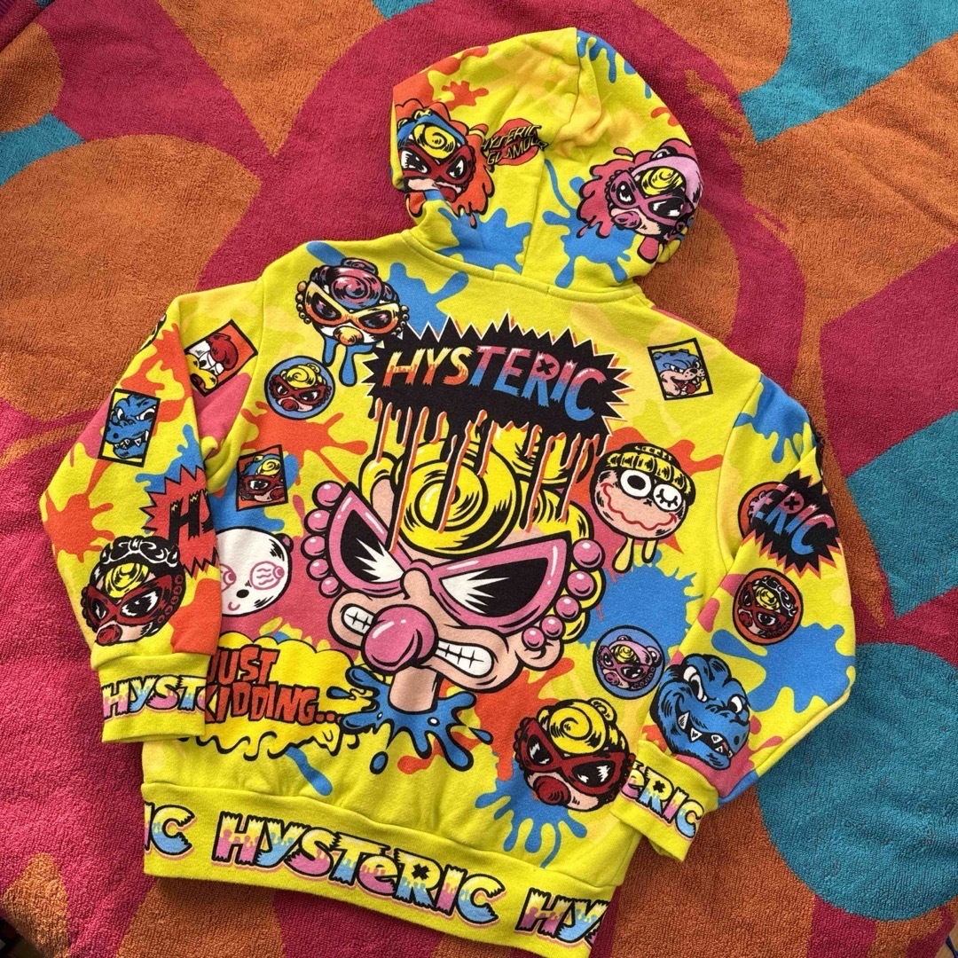 HYSTERIC MINI(ヒステリックミニ)のヒスミニ パーカー 120cm キッズ/ベビー/マタニティのキッズ服女の子用(90cm~)(ジャケット/上着)の商品写真