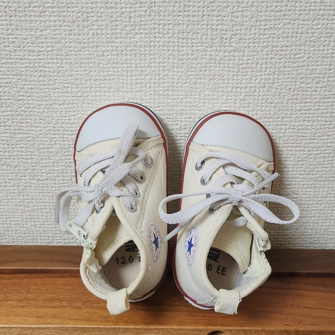 ALL STAR（CONVERSE）(オールスター)の美品 コンバース オールスター 子供靴 12 エンタメ/ホビーのエンタメ その他(その他)の商品写真