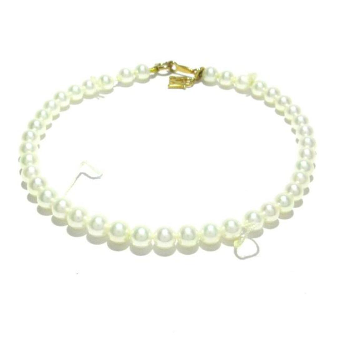 mikimoto(ミキモト) ブレスレット美品 - パール×K18YG mikimoto(ミキモト) ブレスレット美品 - パール×K18YG