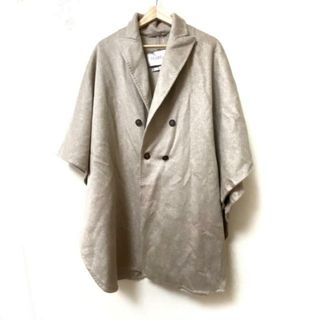 マックスマーラ(Max Mara)のMax Mara(マックスマーラ) コート サイズJ 36 レディース - 10860769 ベージュ 長袖/カシミヤ/ケープ/冬(その他)