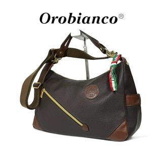 Orobianco - 美品 Orobianco オロビアンコ 2WAY ショルダーバッグ レザー