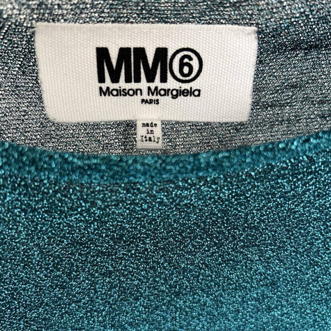 MM6(エムエムシックス)のMM6 メゾンマルジェラ　ラメトップス　Tシャツ レディースのトップス(Tシャツ(半袖/袖なし))の商品写真