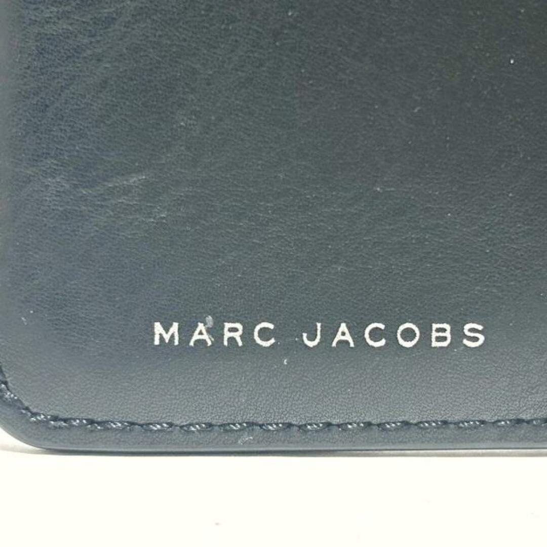 MARC JACOBS(マークジェイコブス)のMARC JACOBS(マークジェイコブス) 2つ折り財布美品  - ダークグレー×黒×ピンク 花柄/L字ファスナー PVC(塩化ビニール) レディースのファッション小物(財布)の商品写真