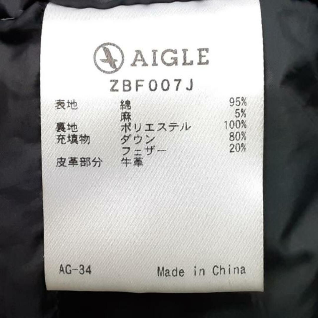 AIGLE(エーグル)のAIGLE(エーグル) ダウンコート サイズ36 S レディース - ダークネイビー 長袖/冬 レディースのジャケット/アウター(ダウンコート)の商品写真