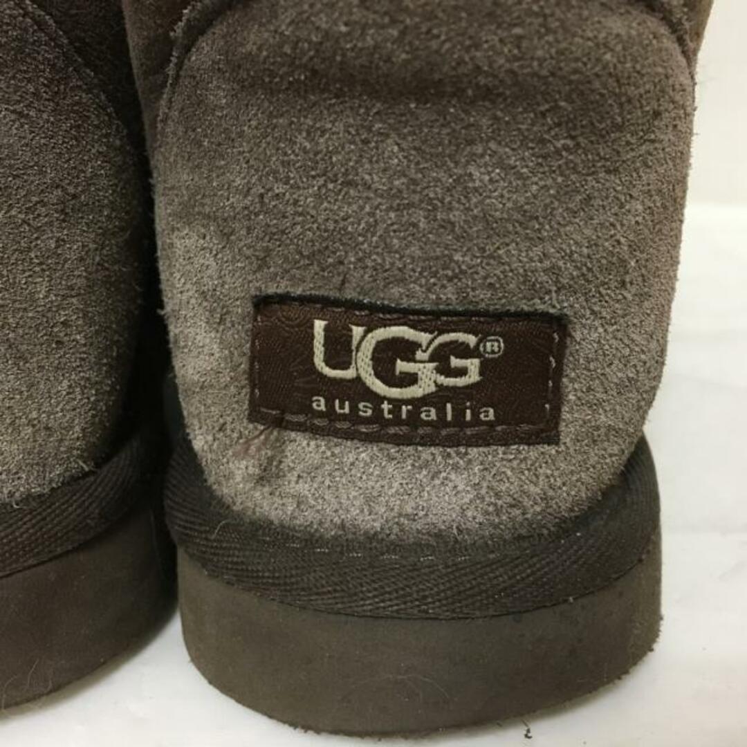 UGG(アグ)のUGG(アグ) ショートブーツ 25 レディース クラシックショート 5825 ダークブラウン ムートン レディースの靴/シューズ(ブーツ)の商品写真