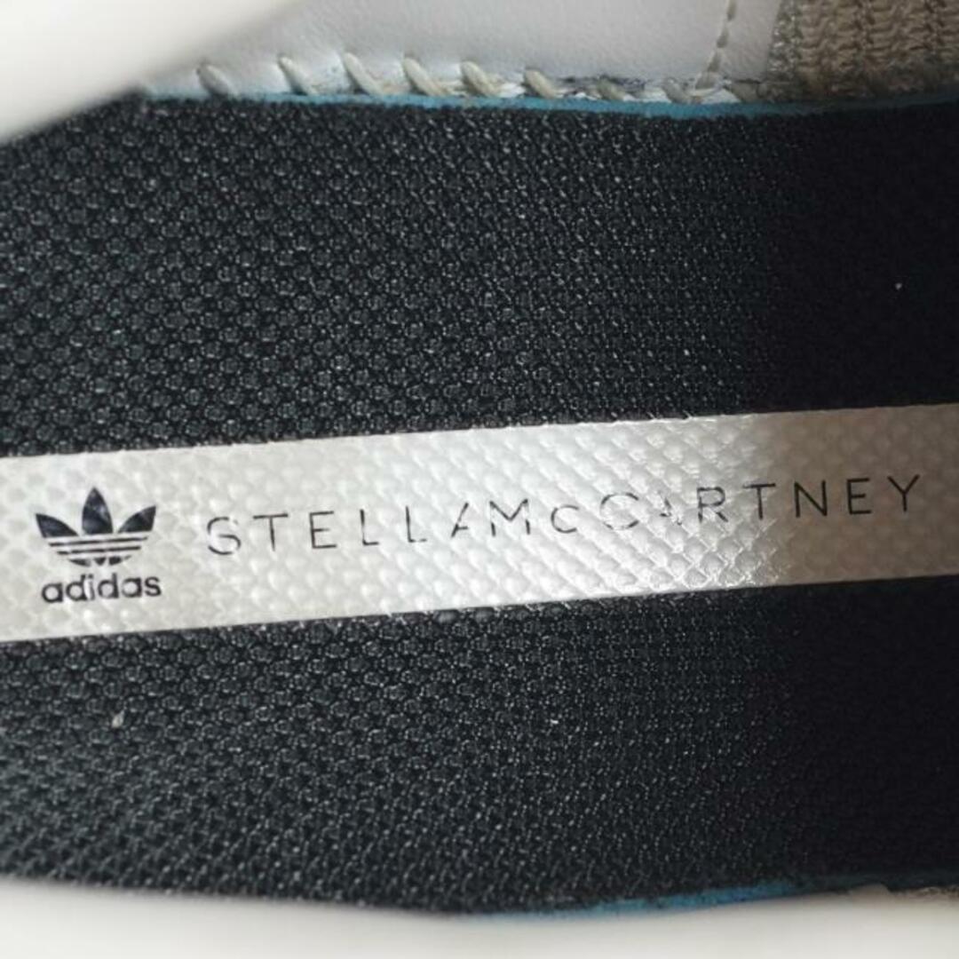 adidas by Stella McCartney(アディダスバイステラマッカートニー)のADIDAS BY STELLA McCARTNEY(アディダスバイステラマッカートニー) スニーカー JP 230 レディース スタンスミス 白×パープル×マルチ スター(星)/パンチング 合皮 レディースの靴/シューズ(スニーカー)の商品写真