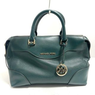 マイケルコース(Michael Kors)のMICHAEL KORS(マイケルコース) ハンドバッグ - 30F9GYYS1L ダークグリーン レザー(ハンドバッグ)