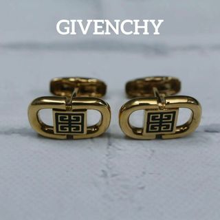 ジバンシィ(GIVENCHY)の【匿名配送】 ジバンシー カフス ゴールド ロゴ シンプル(カフリンクス)