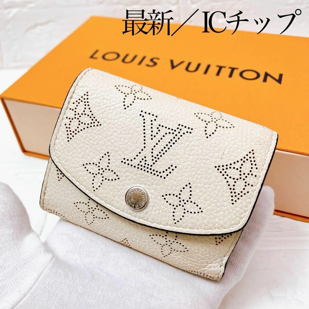 LOUIS VUITTON(ルイヴィトン)の最新／IC＊ヴィトン Vuitton モノグラム マヒナ 三つ折り財布 Y274 レディースのファッション小物(財布)の商品写真