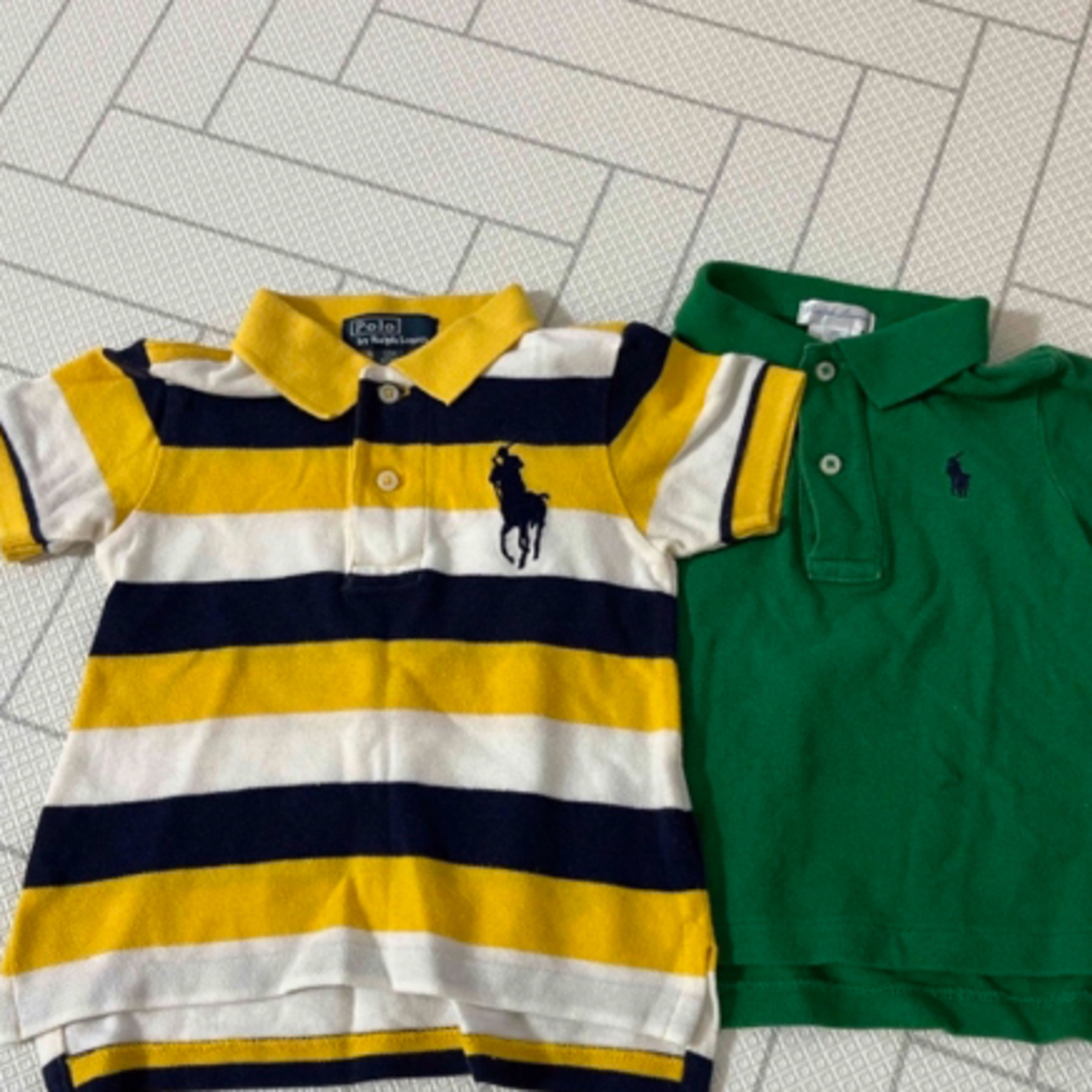 Ralph Lauren(ラルフローレン)のラルフローレンポロシャツ4枚　hamburg専用 キッズ/ベビー/マタニティのベビー服(~85cm)(シャツ/カットソー)の商品写真