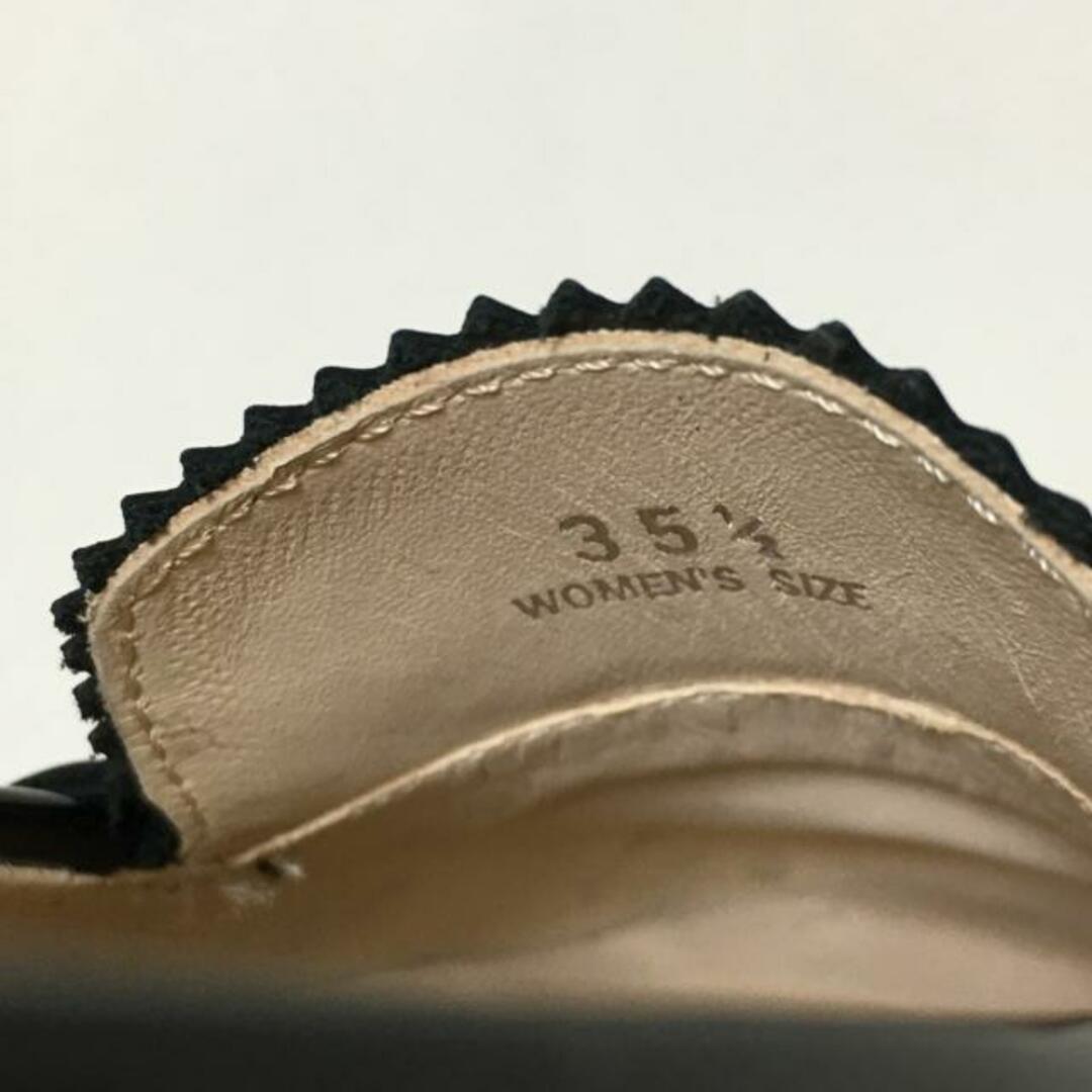 TOD'S(トッズ)のTOD'S(トッズ) ローファー 35 1/2 レディース - 黒 エナメル（レザー） レディースの靴/シューズ(ローファー/革靴)の商品写真